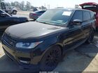 2016 Land Rover Range Rover Sport 3.0l V6 Supercharged Se Черный vin: SALWG2VF6GA583184