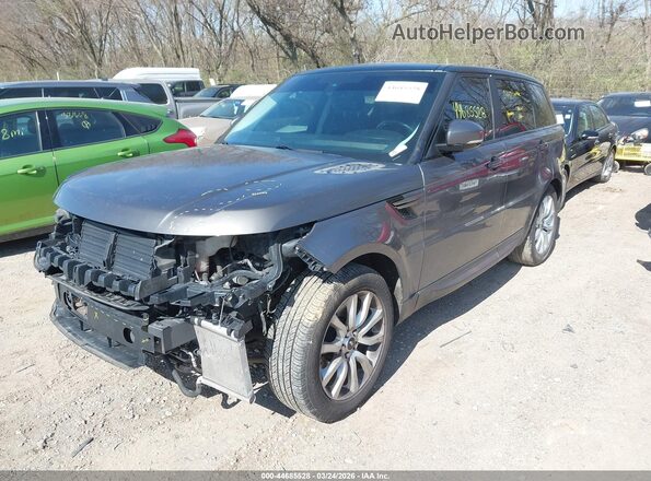 SALWG2VF9GA582059 2016 LAND ROVER RANGE ROVER SPORT Серый Передняя левая четверть