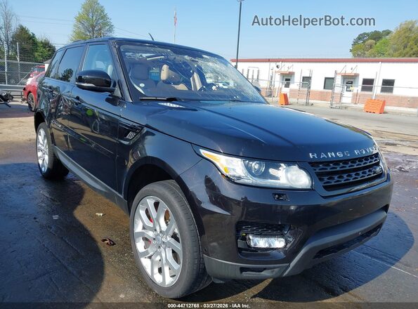 SALWR2EF6GA577492 2016 LAND ROVER RANGE ROVER SPORT Black Przód prawy