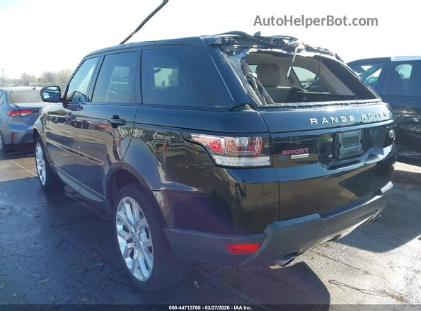 SALWR2EF6GA577492 2016 LAND ROVER RANGE ROVER SPORT Black Tył lewy