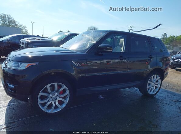 SALWR2EF6GA577492 2016 LAND ROVER RANGE ROVER SPORT Black Widok wnętrza 360 stopni