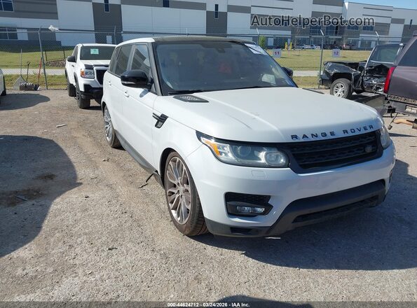 SALWR2EF7GA107004 2016 LAND ROVER RANGE ROVER SPORT White Передня права чверть