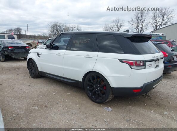 SALWR2EF7GA570650 2016 LAND ROVER RANGE ROVER SPORT White Widok wnętrza 360 stopni