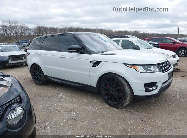 SALWR2EF7GA570650 2016 LAND ROVER RANGE ROVER SPORT White Widok wnętrza z tyłu