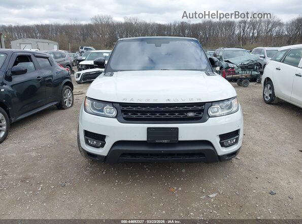 SALWR2EF7GA570650 2016 LAND ROVER RANGE ROVER SPORT White Widok zestawu wskaźników