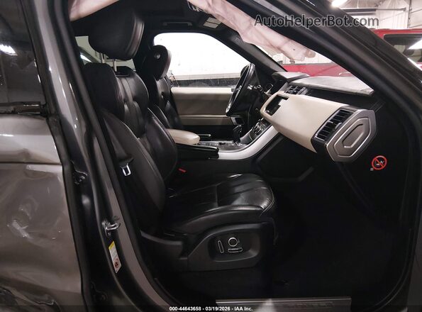 SALWR2FE0HA136366 2017 LAND ROVER RANGE ROVER SPORT Gray Front interior view
