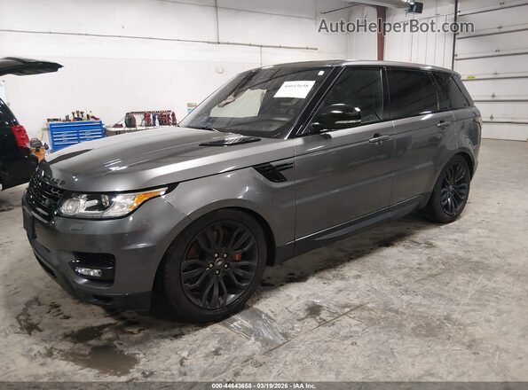 SALWR2FE0HA136366 2017 LAND ROVER RANGE ROVER SPORT Gray Front left