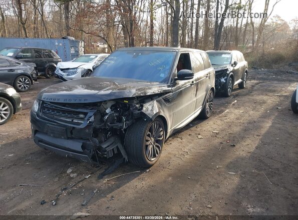 SALWR2FEXHA176602 2017 LAND ROVER RANGE ROVER SPORT Black Przód lewy