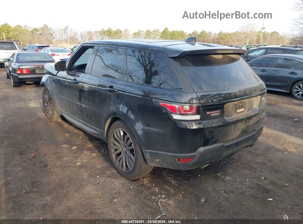 SALWR2FEXHA176602 2017 LAND ROVER RANGE ROVER SPORT Black Tył lewy