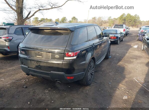 SALWR2FEXHA176602 2017 LAND ROVER RANGE ROVER SPORT Black Tył prawy