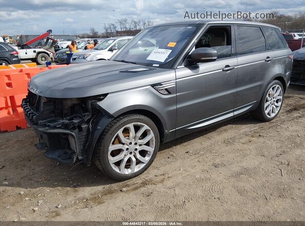 SALWR2FK4HA668774 2017 LAND ROVER RANGE ROVER SPORT Silver Przód lewy