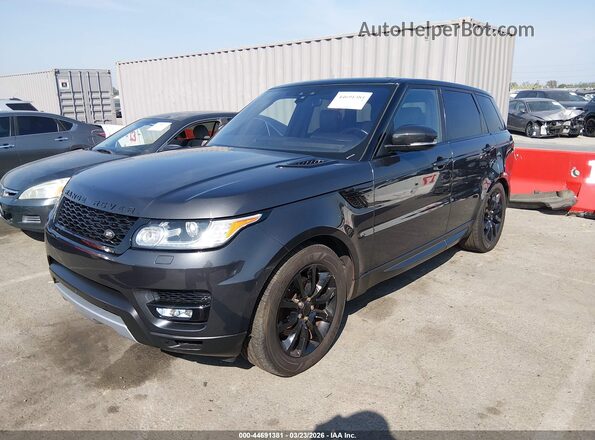 SALWR2FK5HA676057 2017 LAND ROVER RANGE ROVER SPORT Серый Передняя левая четверть
