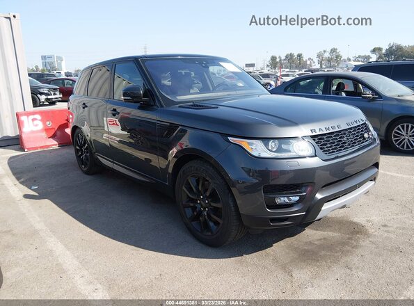 SALWR2FK5HA676057 2017 LAND ROVER RANGE ROVER SPORT Серый Передняя правая четверть