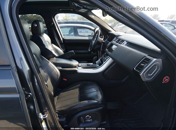 SALWR2FK5HA676057 2017 LAND ROVER RANGE ROVER SPORT Серый Вид салона спереди