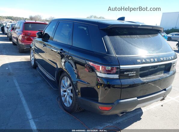SALWR2FV3HA131419 2017 LAND ROVER RANGE ROVER SPORT Black Tył lewy