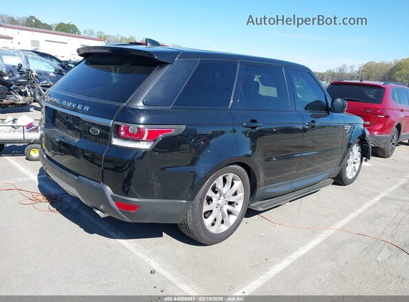 SALWR2FV3HA131419 2017 LAND ROVER RANGE ROVER SPORT Black Tył prawy
