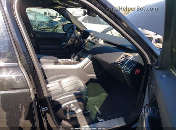 SALWR2FV3HA131419 2017 LAND ROVER RANGE ROVER SPORT Black Widok wnętrza z przodu