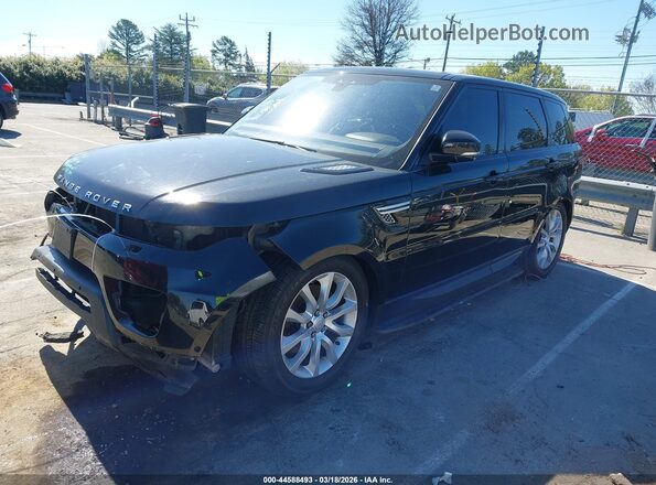 SALWR2FV3HA131419 2017 LAND ROVER RANGE ROVER SPORT Black Przód lewy
