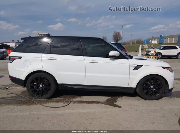 SALWR2FV6HA134508 2017 LAND ROVER RANGE ROVER SPORT White Widok wnętrza z tyłu
