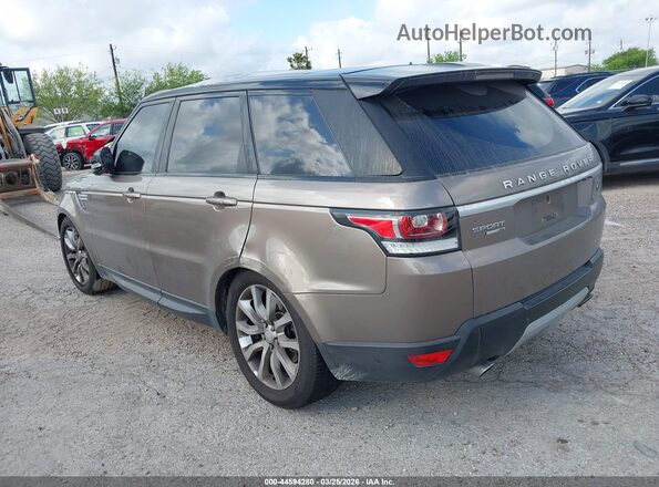 SALWR2FV9HA683300 2017 LAND ROVER RANGE ROVER SPORT Champagne Rear left