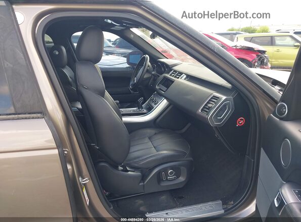 SALWR2FV9HA683300 2017 LAND ROVER RANGE ROVER SPORT Champagne Front interior view