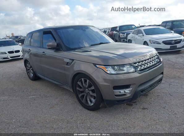 SALWR2FV9HA683300 2017 LAND ROVER RANGE ROVER SPORT Champagne Front right