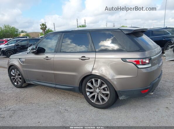 SALWR2FV9HA683300 2017 LAND ROVER RANGE ROVER SPORT Champagne Rear interior view