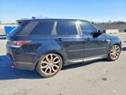 2017 Land Rover Range Rover Sport Hse Черный vin: SALWR2FV9HA684513