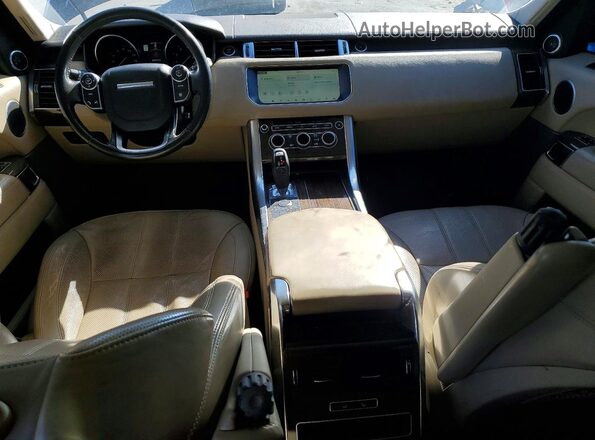 SALWR2FV9HA684513 2017 LAND ROVER RANGE Черный Вид панели приборов