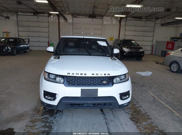 SALWR2KF3GA634848 2016 LAND ROVER RANGE ROVER SPORT White Vista interior trasera