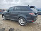 2016 Land Rover Range Rover Sport Hse Черный vin: SALWR2KF4GA654624