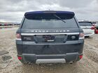 2016 Land Rover Range Rover Sport Hse Черный vin: SALWR2KF4GA654624
