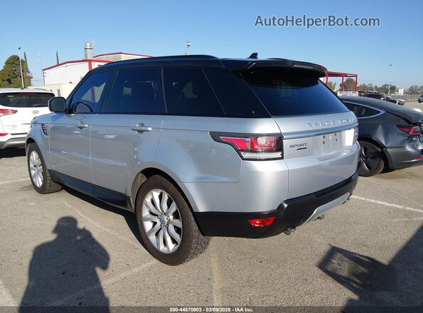 SALWR2KF6GA561989 2016 LAND ROVER RANGE ROVER SPORT Серебряный Задняя левая четверть