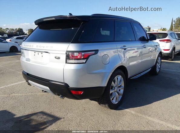 SALWR2KF6GA561989 2016 LAND ROVER RANGE ROVER SPORT Серебряный Задняя правая четверть