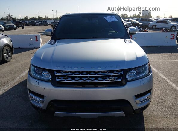 SALWR2KF6GA561989 2016 LAND ROVER RANGE ROVER SPORT Серебряный Вид щитка приборов