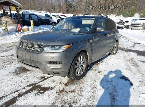 SALWR2KF6GA567257 2016 LAND ROVER RANGE ROVER SPORT Черный Передняя левая четверть