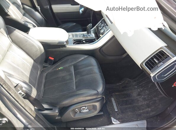 SALWR2KF6GA567257 2016 LAND ROVER RANGE ROVER SPORT Черный Вид салона спереди