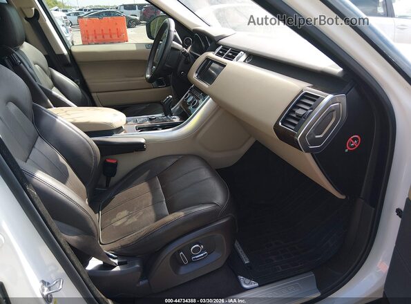 SALWR2KF7GA573715 2016 LAND ROVER RANGE ROVER SPORT White წინა სალონის ხედი