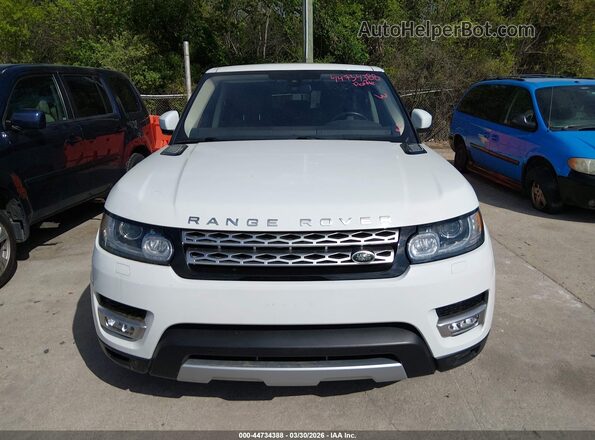 SALWR2KF7GA573715 2016 LAND ROVER RANGE ROVER SPORT White ხელსაწყოთა პანელის ხედი