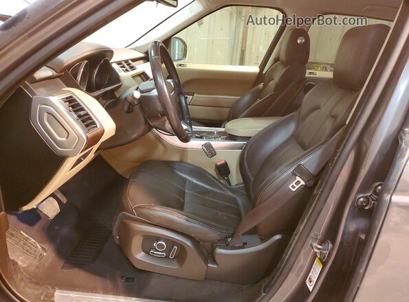 SALWR2KF7GA653306 2016 LAND ROVER RANGE Gray Widok wnętrza z przodu