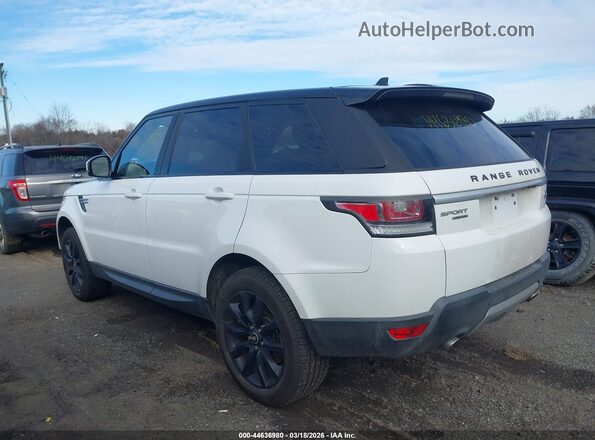 SALWR2KF8GA658384 2016 LAND ROVER RANGE ROVER SPORT White Задня ліва чверть