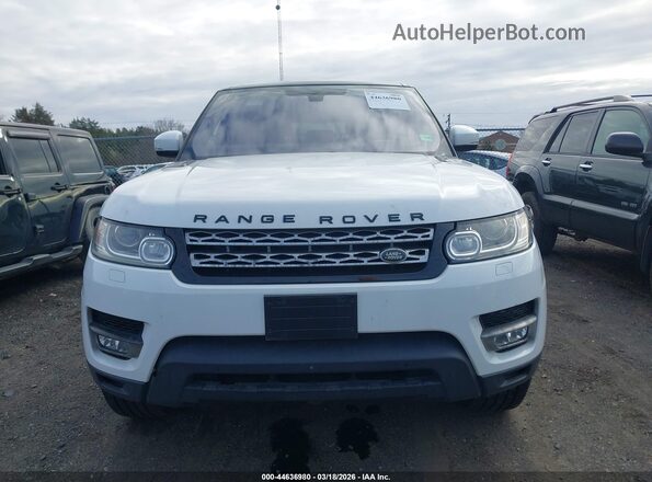 SALWR2KF8GA658384 2016 LAND ROVER RANGE ROVER SPORT White Вид щитка приладів