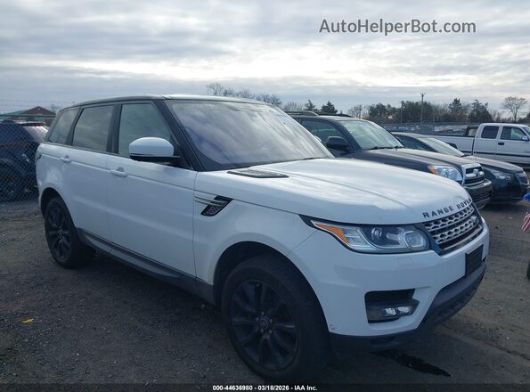 SALWR2KF8GA658384 2016 LAND ROVER RANGE ROVER SPORT White Передня права чверть