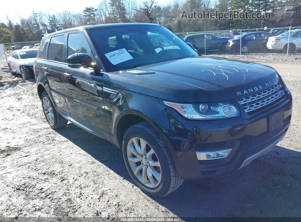 SALWR2PF2GA103407 2016 LAND ROVER RANGE ROVER SPORT Black Przód prawy