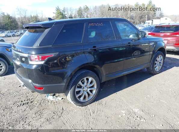 SALWR2PF2GA103407 2016 LAND ROVER RANGE ROVER SPORT Black Tył prawy