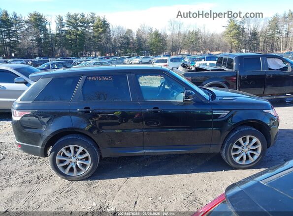 SALWR2PF2GA103407 2016 LAND ROVER RANGE ROVER SPORT Black Widok wnętrza 360 stopni