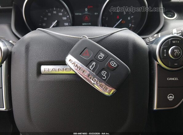 SALWR2PF3GA593176 2016 LAND ROVER RANGE ROVER SPORT Gray Widok deski rozdzielczej