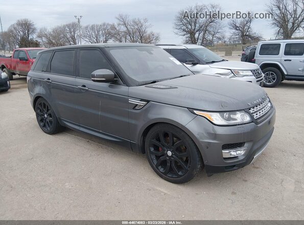 SALWR2PF3GA593176 2016 LAND ROVER RANGE ROVER SPORT Gray Przód prawy