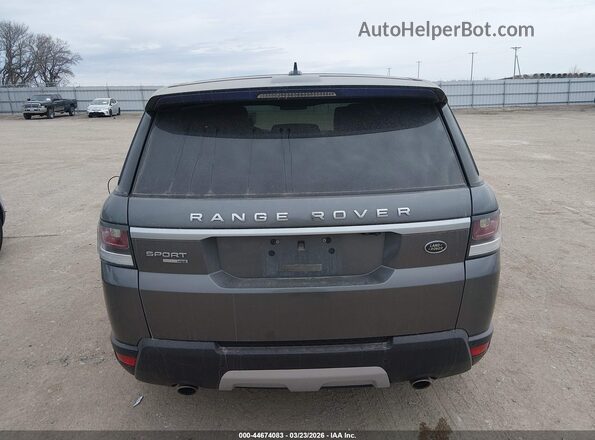 SALWR2PF3GA593176 2016 LAND ROVER RANGE ROVER SPORT Gray 
