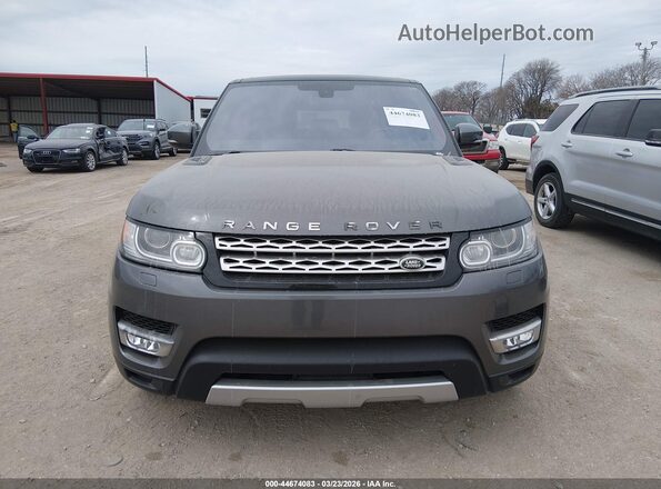 SALWR2PF3GA593176 2016 LAND ROVER RANGE ROVER SPORT Gray Widok z przodu